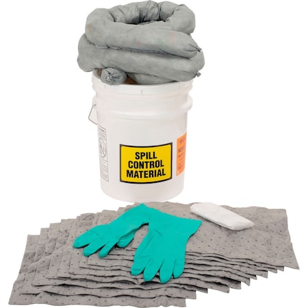 Global Industrial Universal 5 Gallon Truck Spill Kit, Bucket B2305924